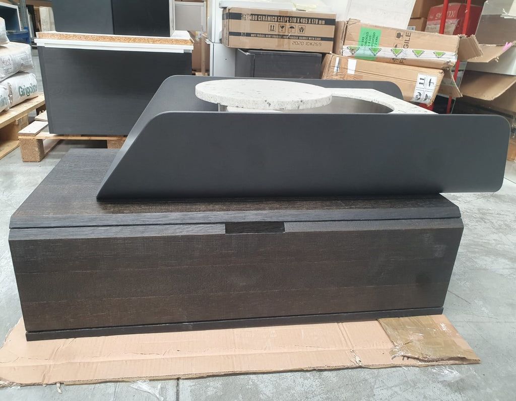 Mobile bagno DESIGN con lavabo marmo