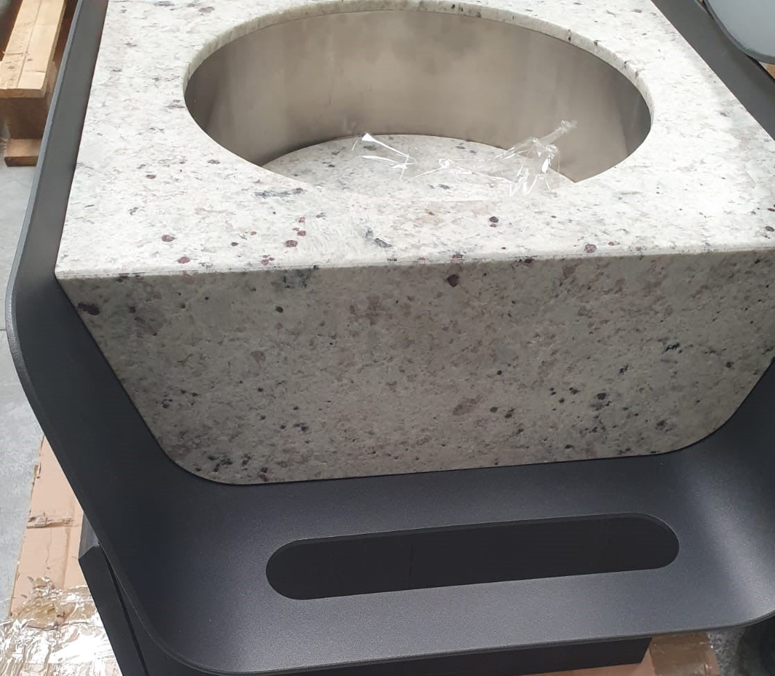 Mobile bagno DESIGN con lavabo marmo