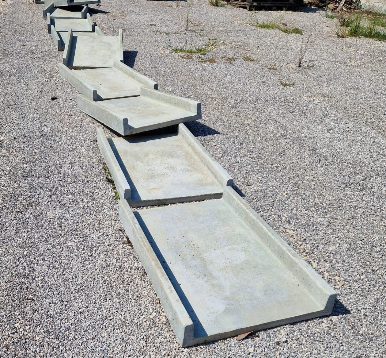 CAMMINATOI prefabbricati 70 x 100 cm per serre e giardinerie