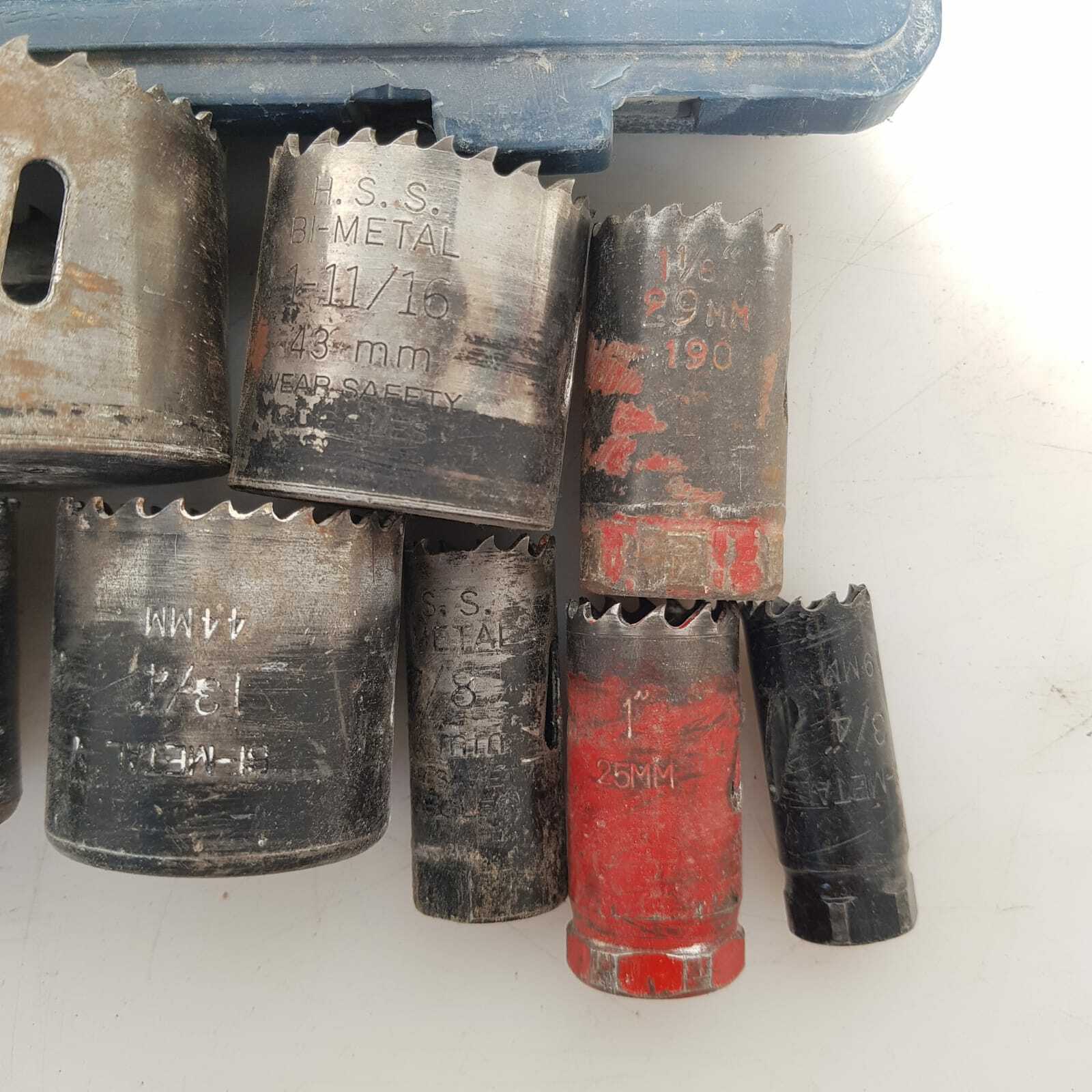 Valigetta Hilti 5 frese a tazza Bi-Metal HSS + 2 power change