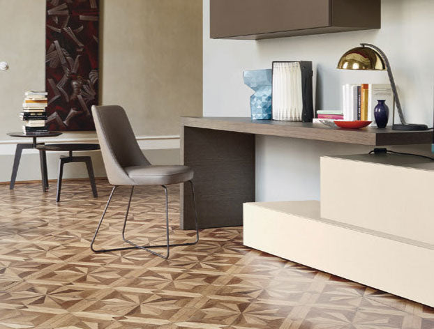 Armadio 2/ante battenti GRIGIO CORDA con scrivania in appoggio