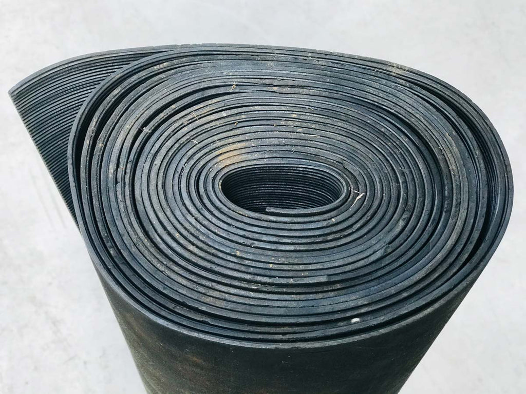 Tappeto gomma millerighe antiscivolo L 100 sp. 2 mm