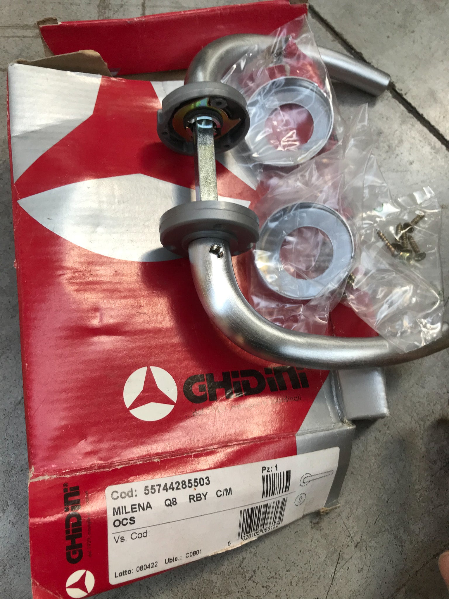 Stock maniglie ed accessori nuovi ed usati Griffer Reguitti Olivari Ghidini