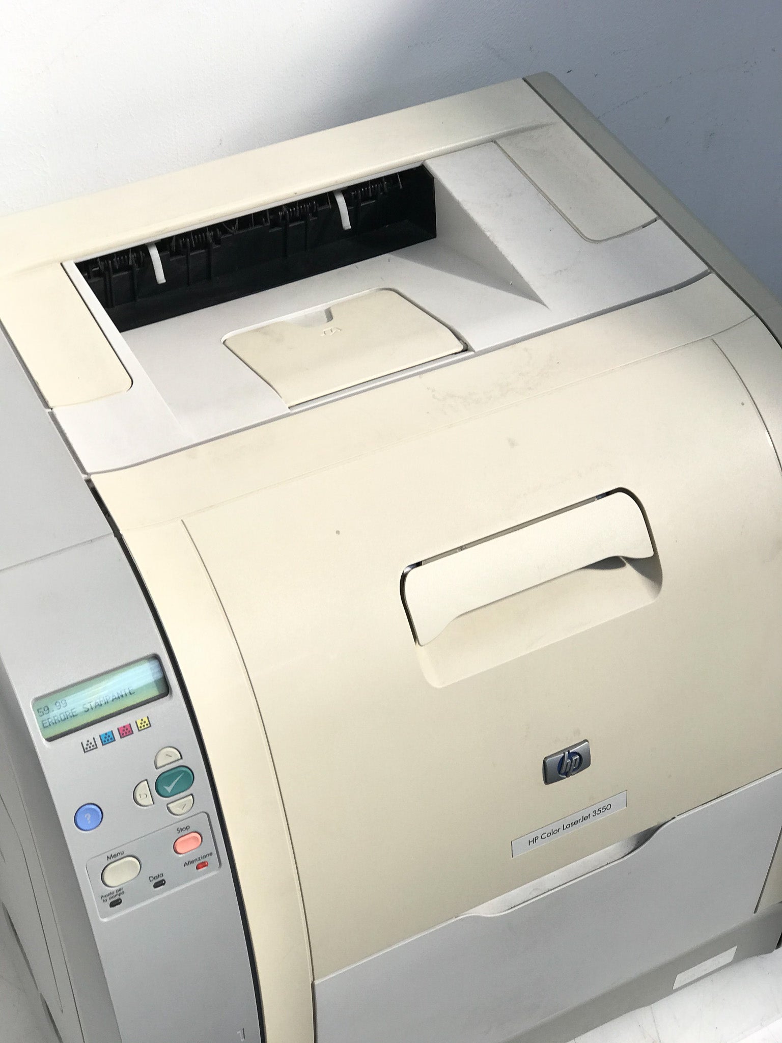 HP Color Laserjet 3550 ERRORE STAMPANTE 59.99
