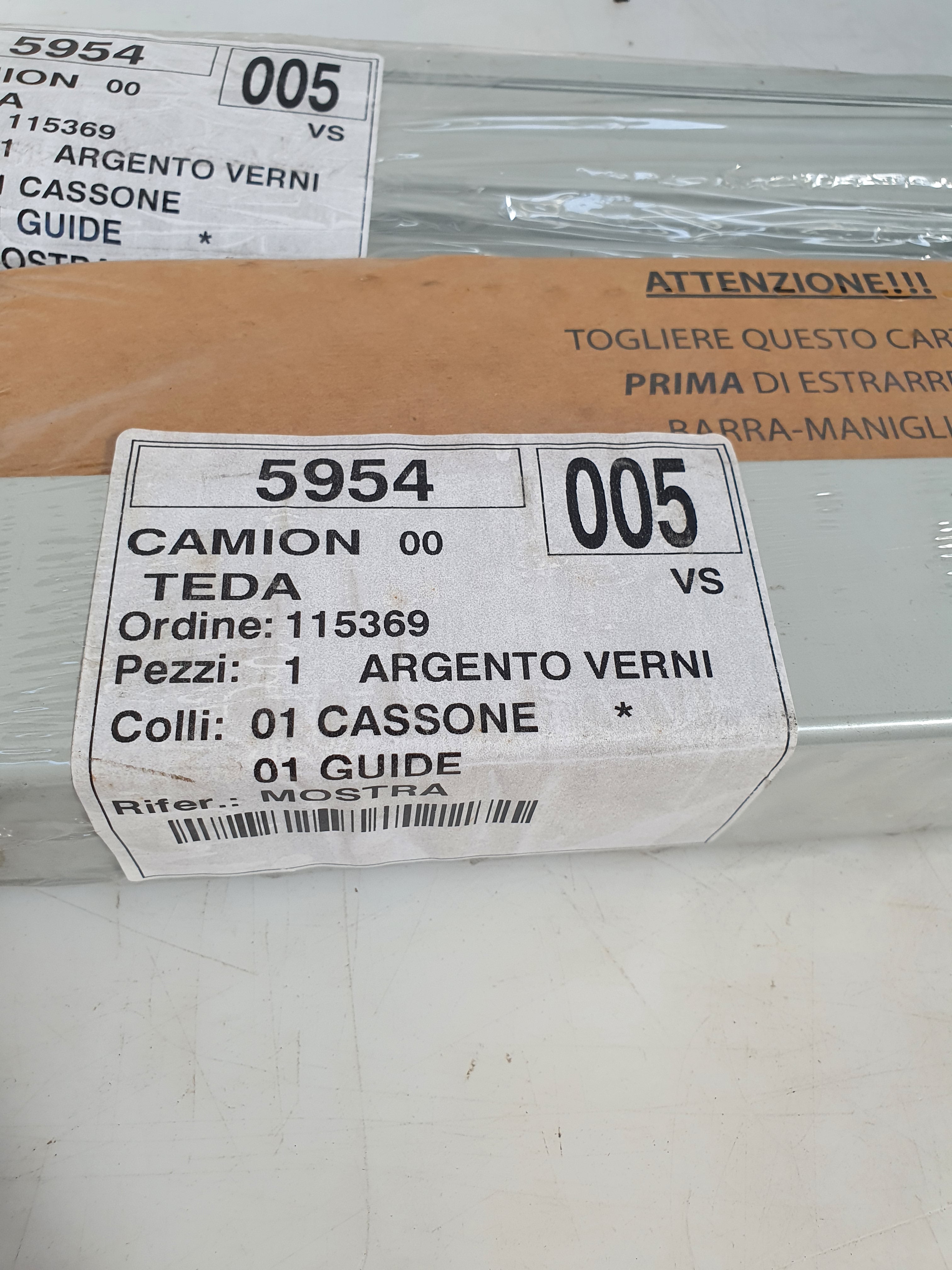 Zanzariera Delta molla clic-clak incasso 50 mm