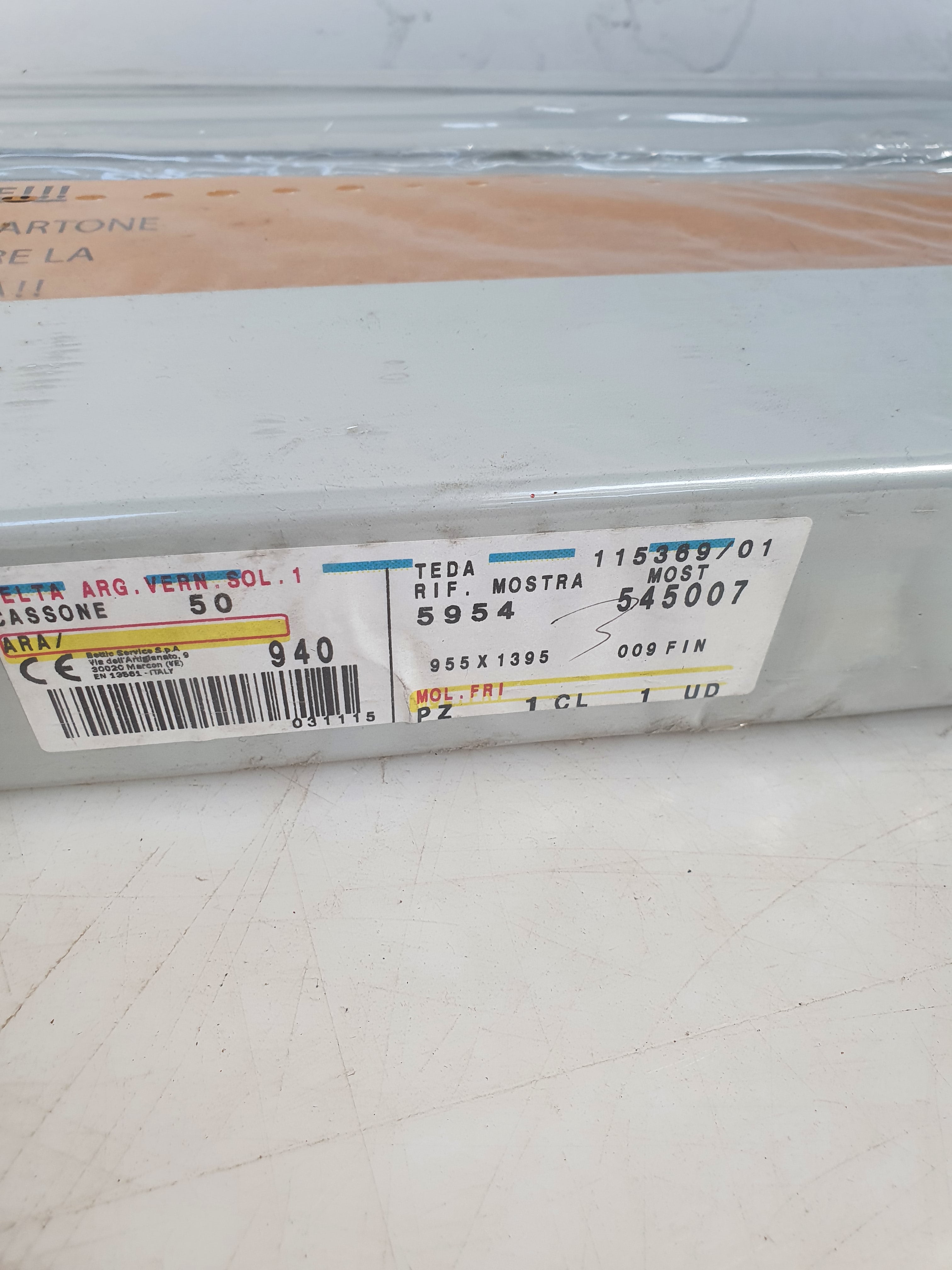 Zanzariera Delta molla clic-clak incasso 50 mm