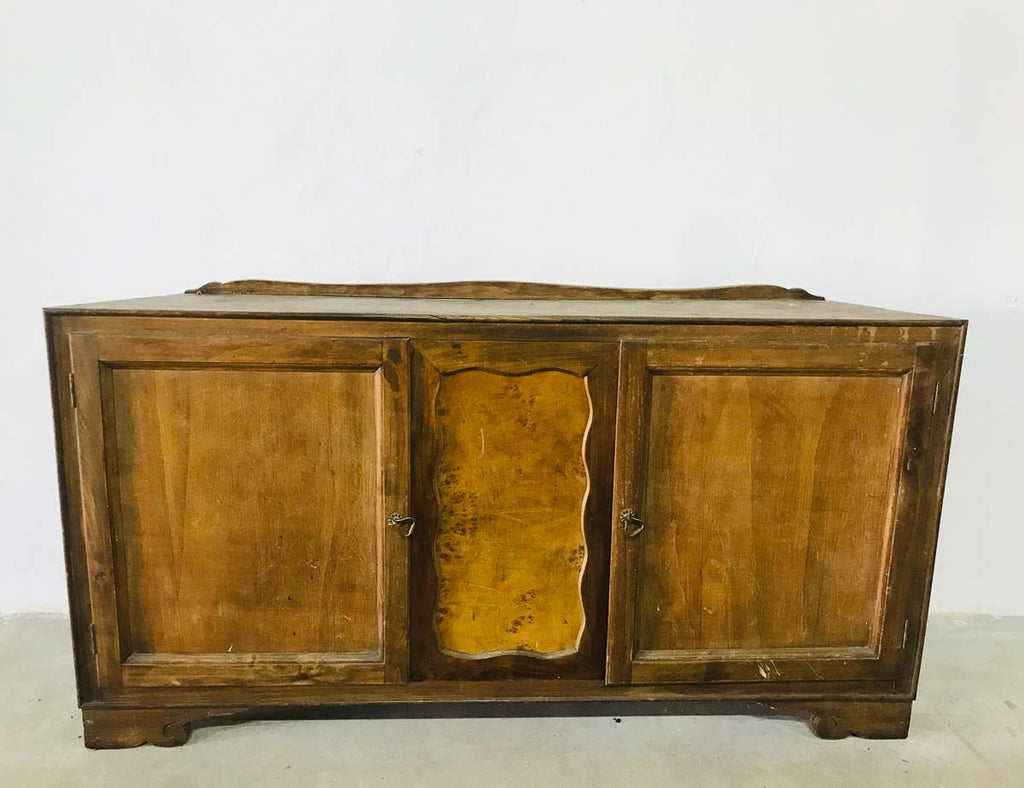 Credenza scantonata noce radica VINTAGE