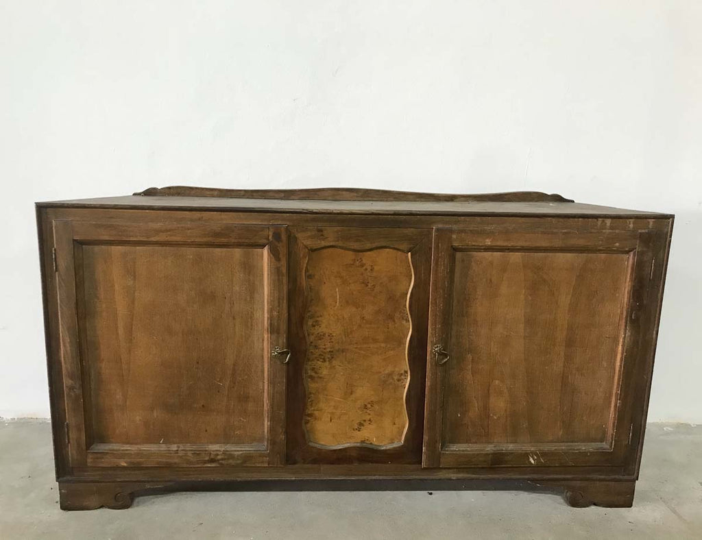 Credenza scantonata noce radica VINTAGE
