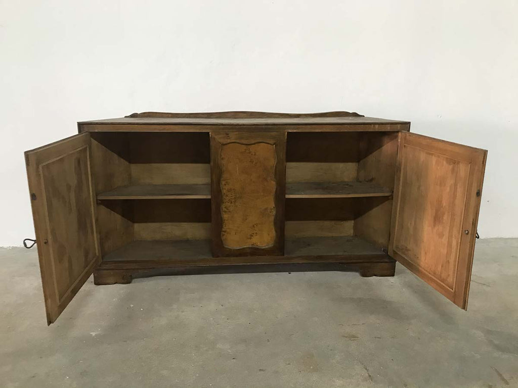 Credenza scantonata noce radica VINTAGE