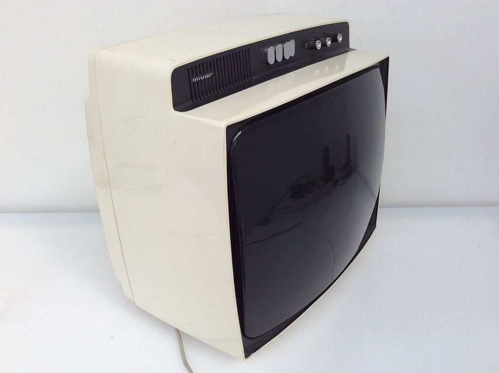 TV vintage del 1973 Mivar televisore 17" T43-B