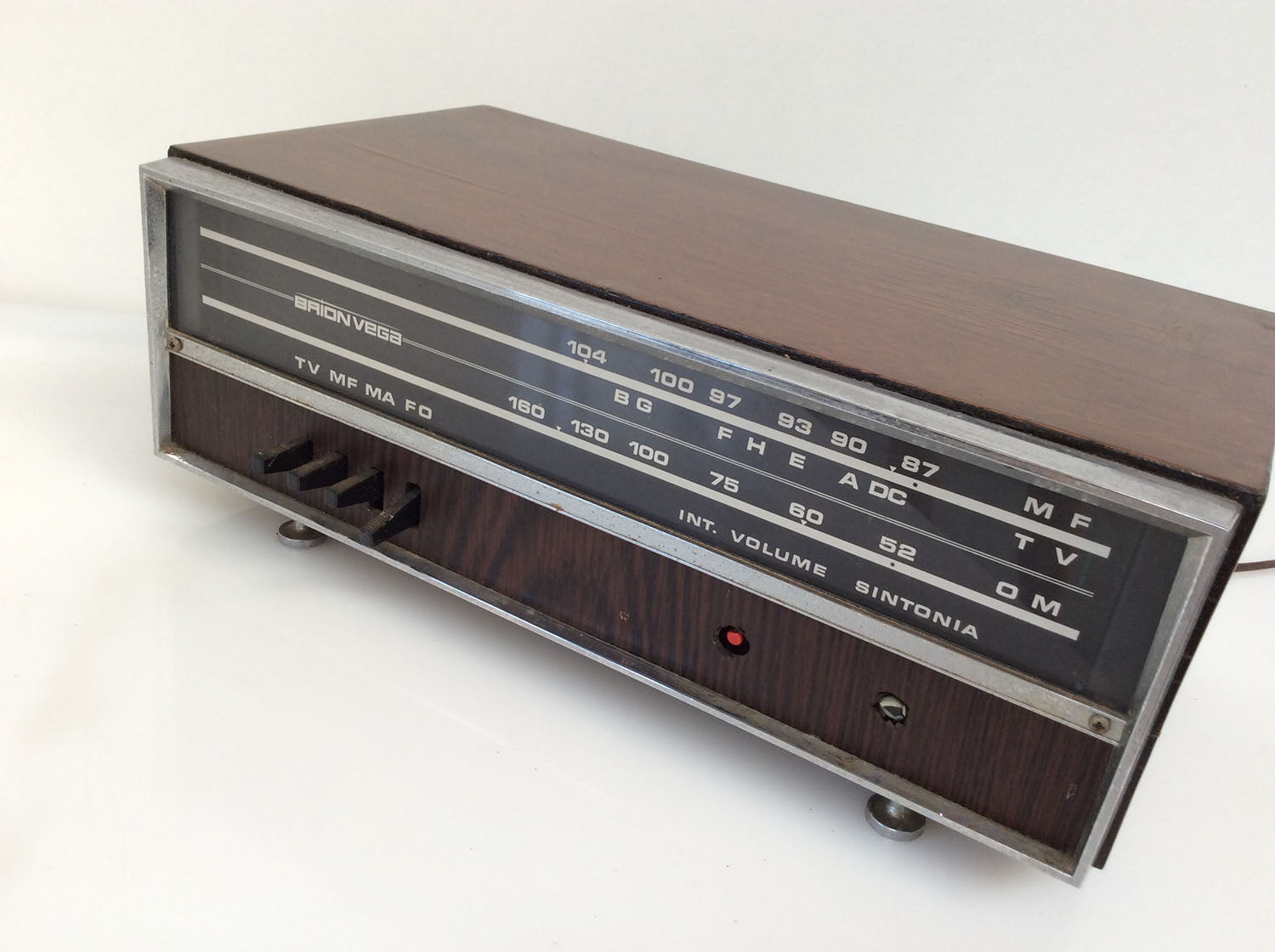 Radiofonografo vintage Brionvega mod. RR122