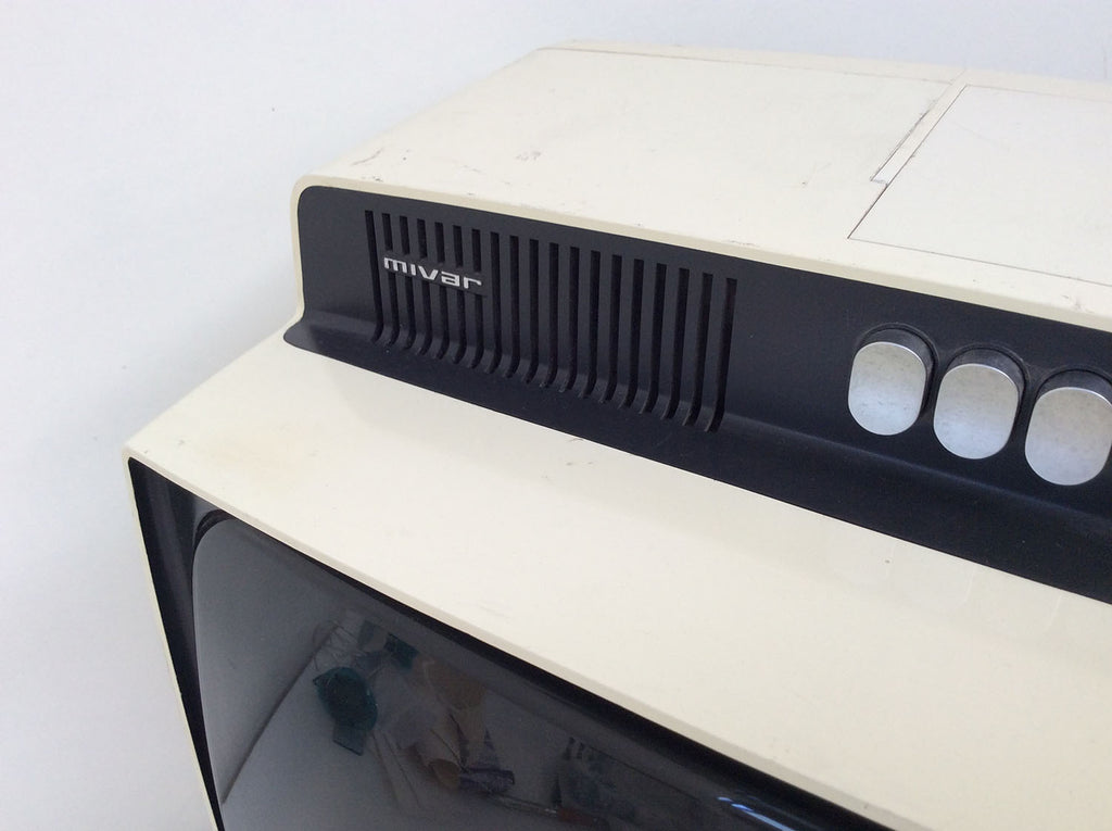 TV vintage del 1973 Mivar televisore 17" T43-B