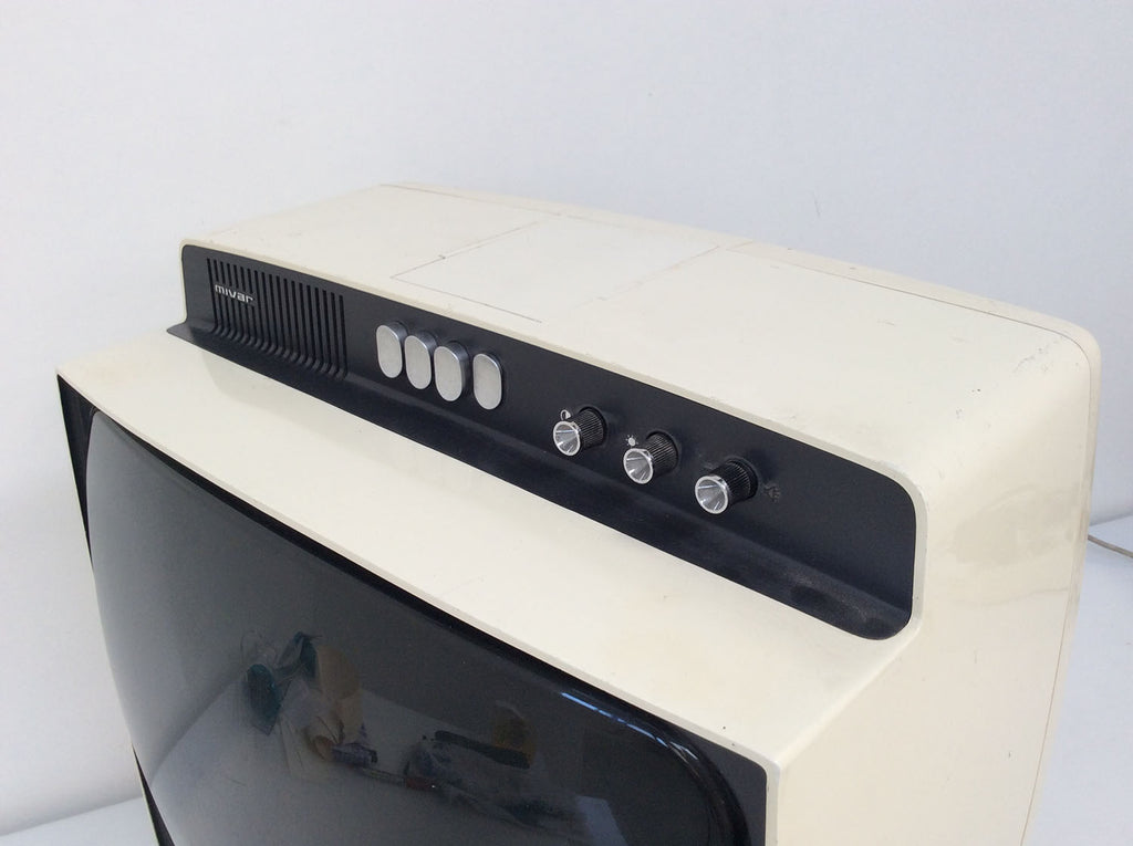 TV vintage del 1973 Mivar televisore 17" T43-B