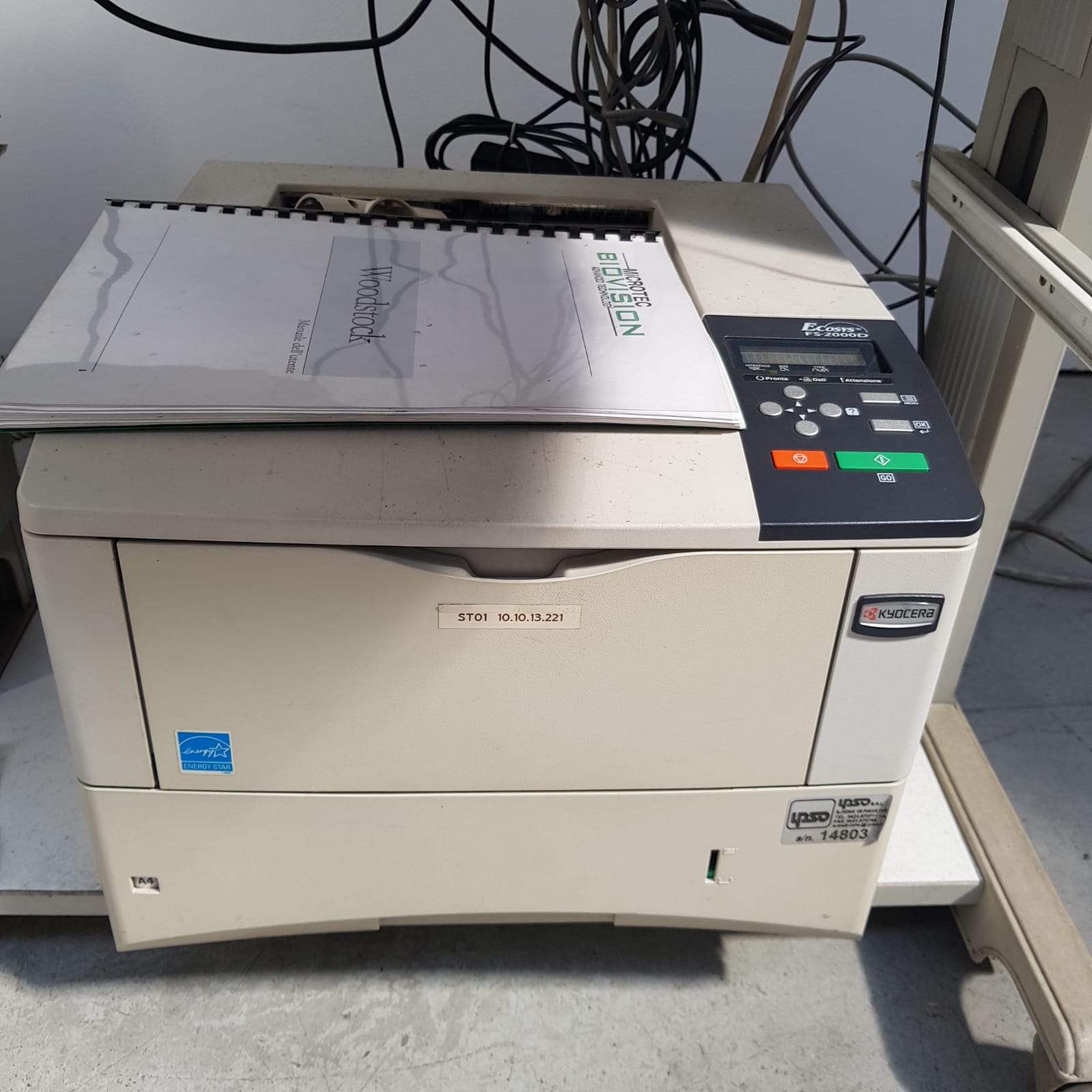 Microtec BioVision PC + gestionale Grader Pack + Intermec Easycoder PM4i etichet