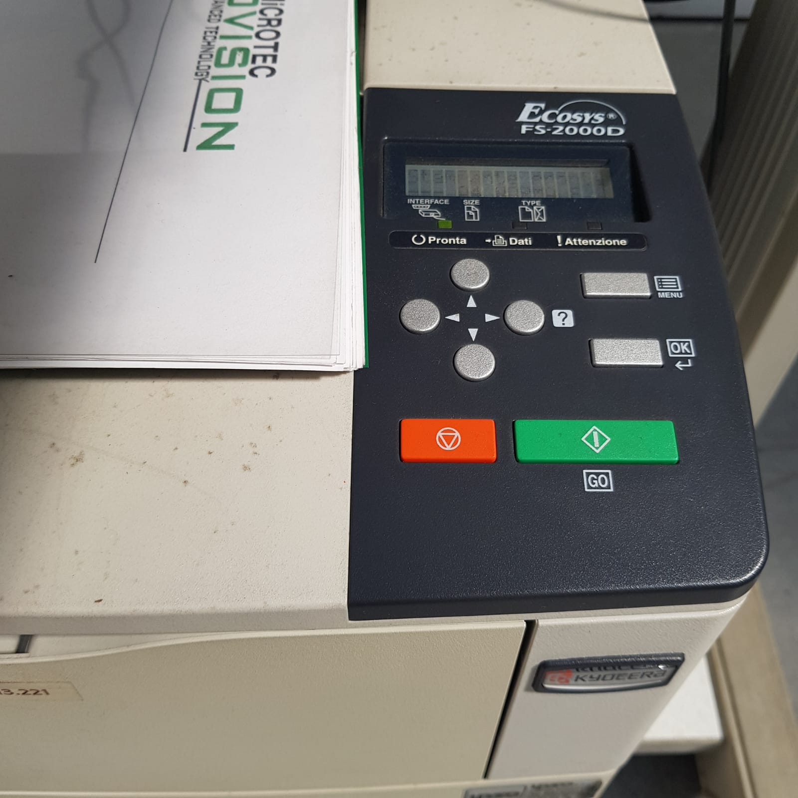 Microtec BioVision PC + gestionale Grader Pack + Intermec Easycoder PM4i etichet