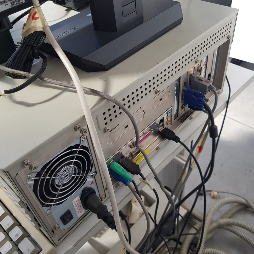 Microtec BioVision PC + gestionale Grader Pack + Intermec Easycoder PM4i etichet