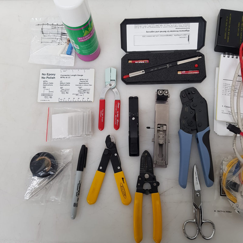 Kit Corning Cable System LC MT-RJ SC ST-Compatible FC Connectors