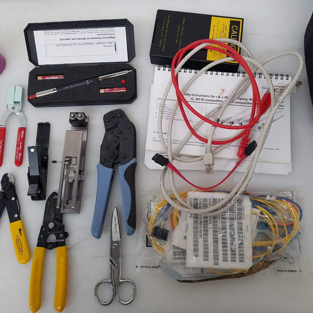 Kit Corning Cable System LC MT-RJ SC ST-Compatible FC Connectors