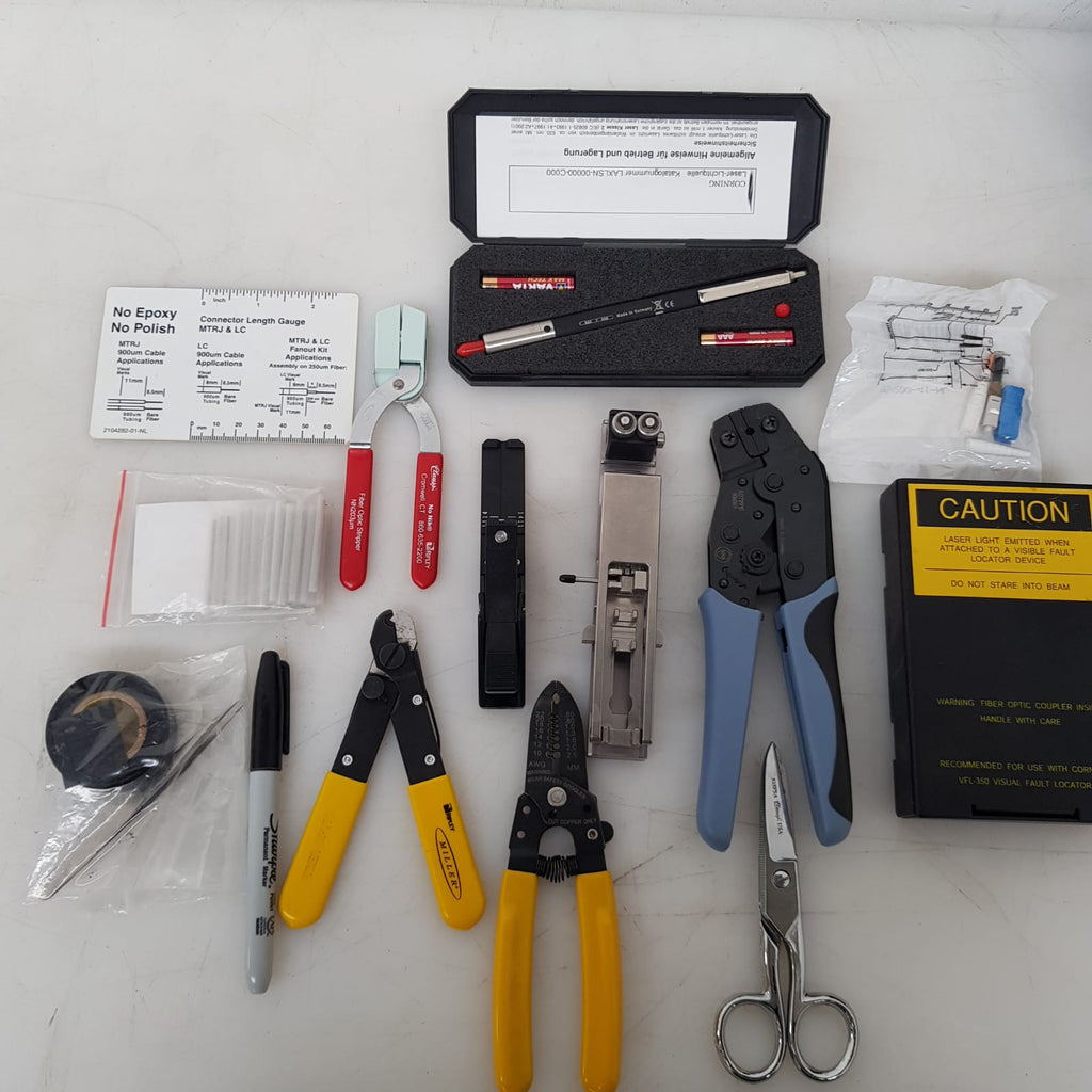 Kit Corning Cable System LC MT-RJ SC ST-Compatible FC Connectors