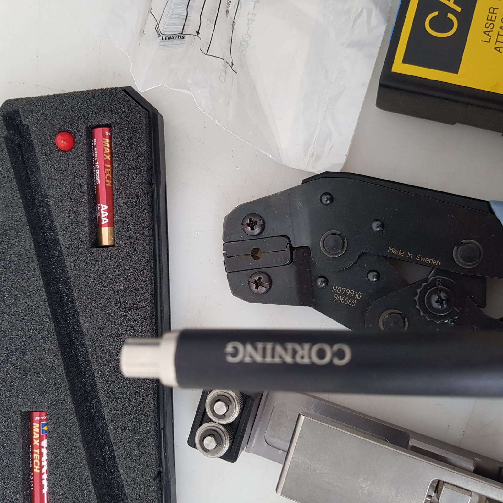 Kit Corning Cable System LC MT-RJ SC ST-Compatible FC Connectors