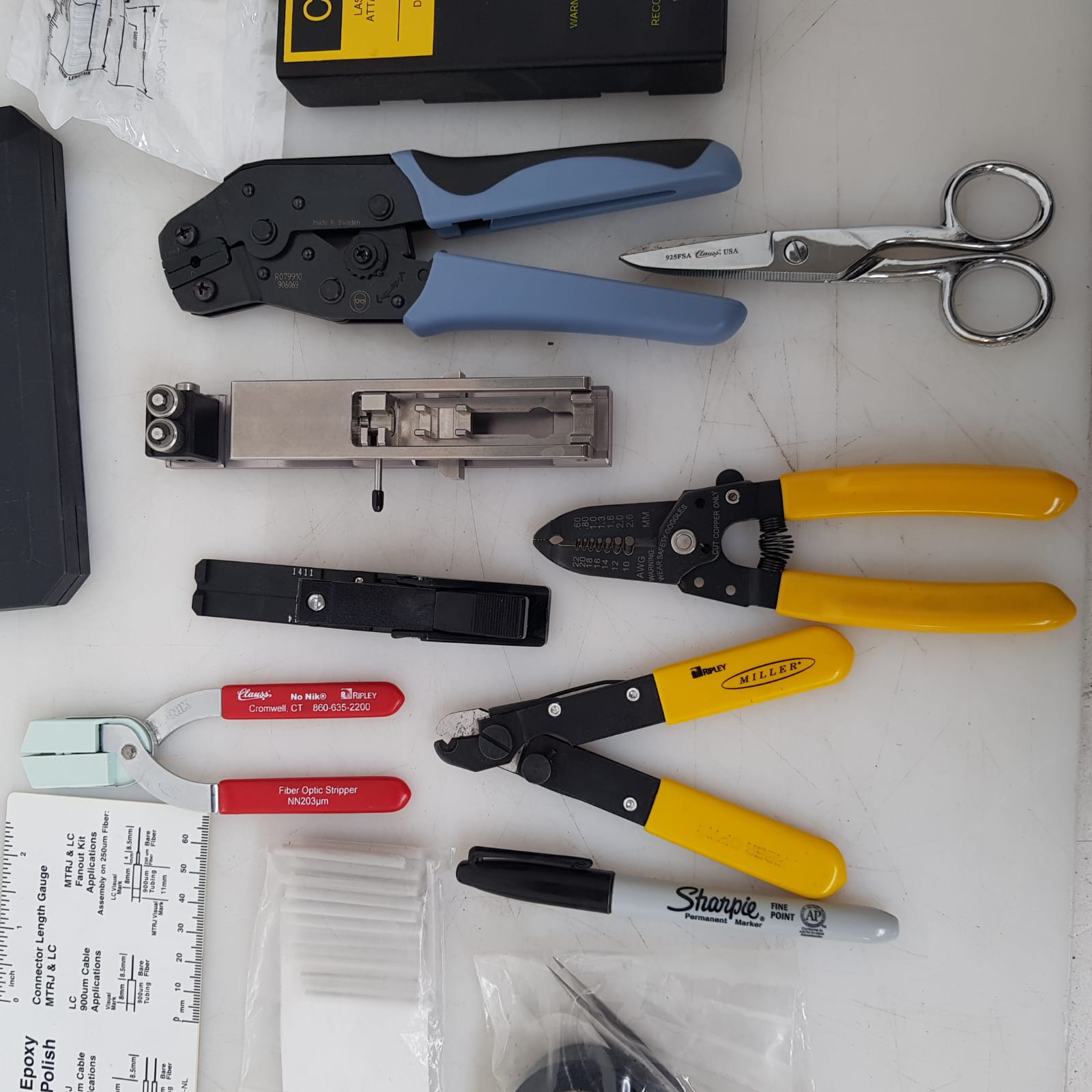 Kit Corning Cable System LC MT-RJ SC ST-Compatible FC Connectors