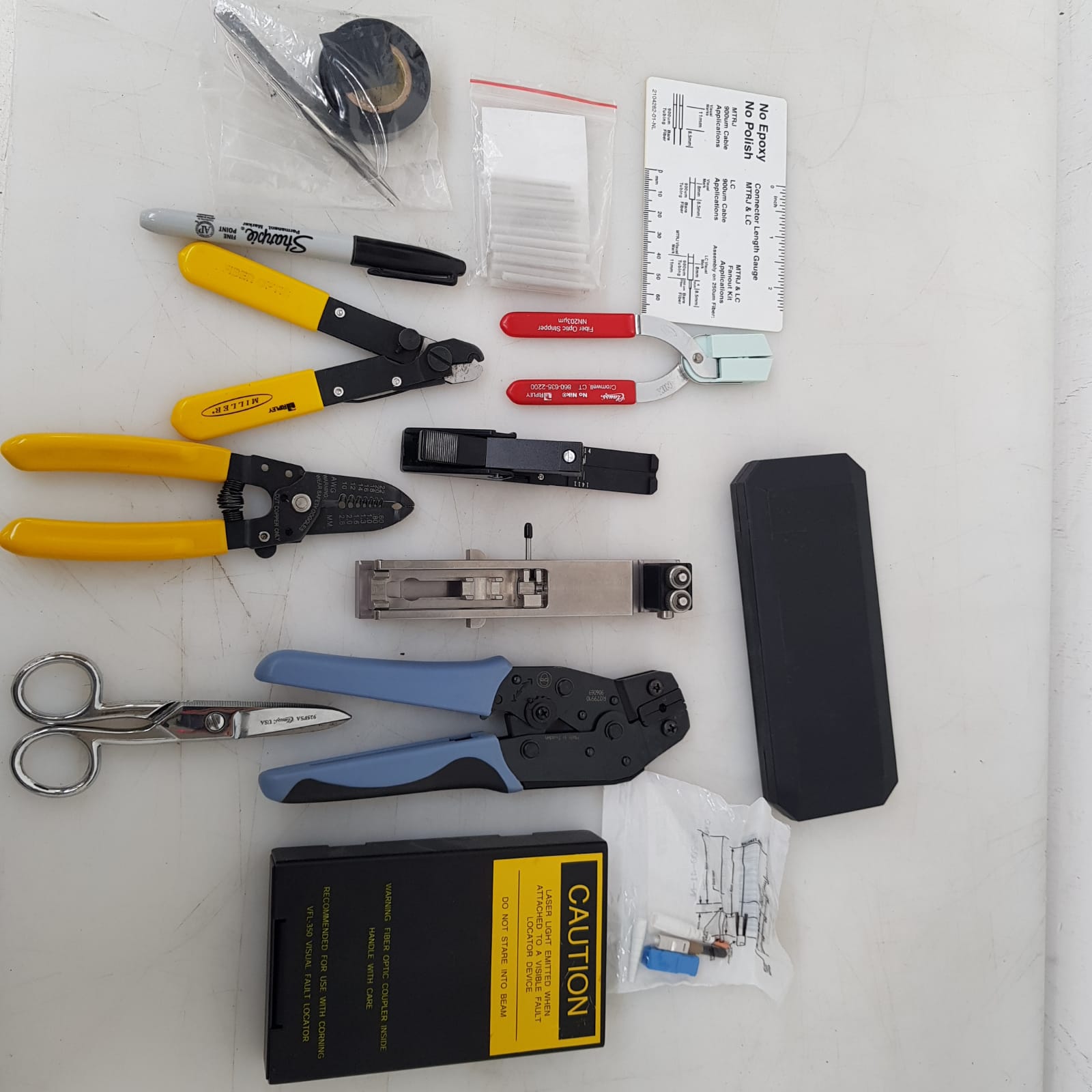 Kit Corning Cable System LC MT-RJ SC ST-Compatible FC Connectors