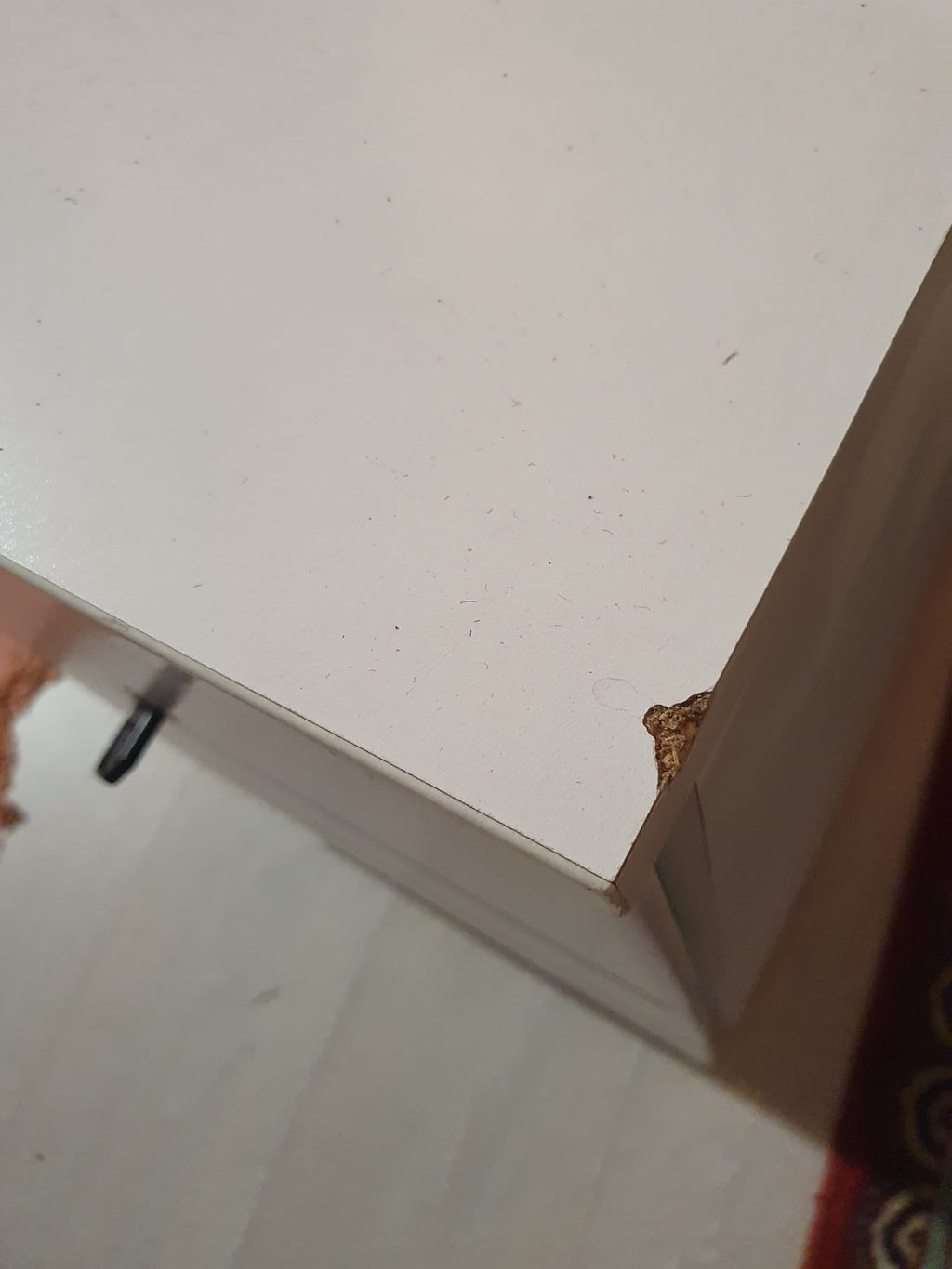 Cassettiera 3 cassetti bianca