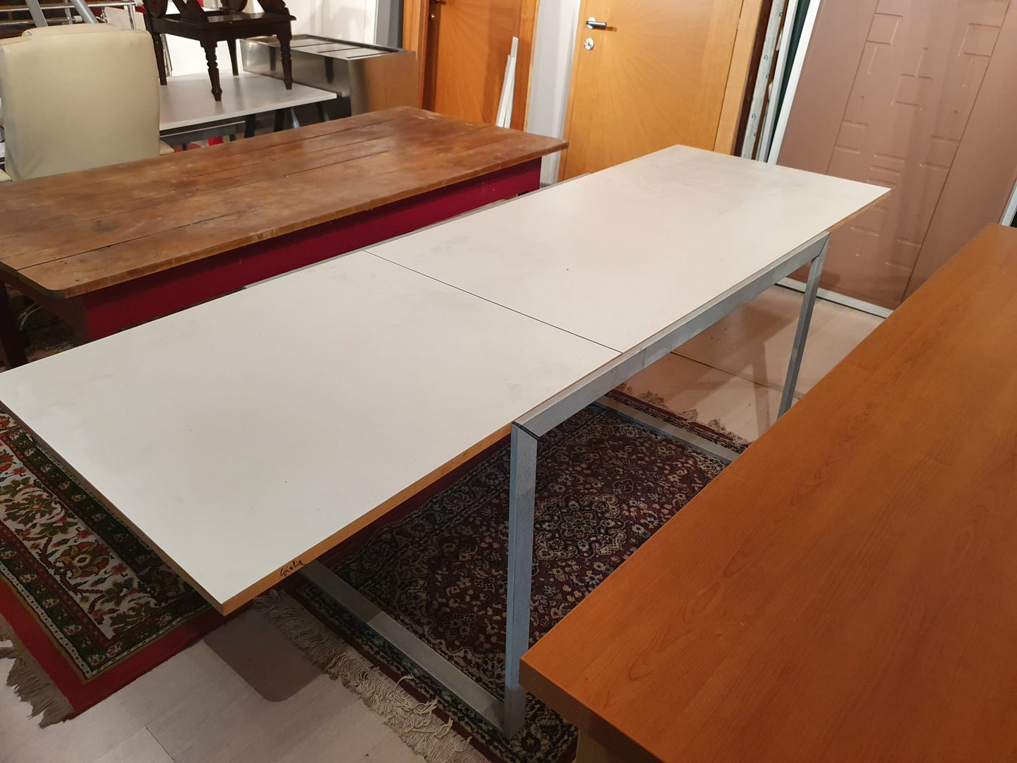 Tavolo scrivania allungabile