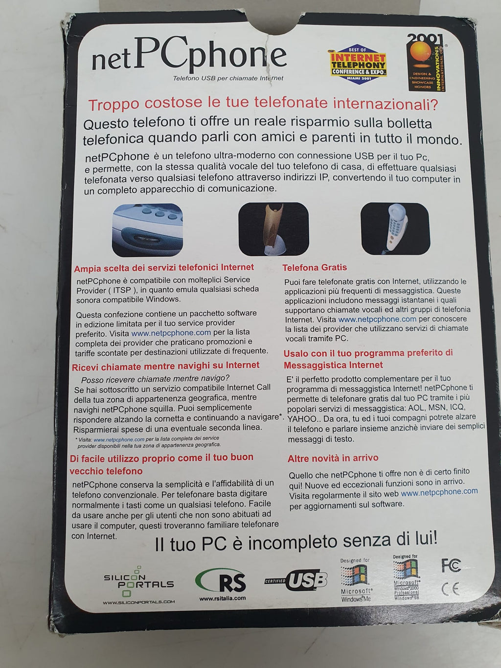 Telefono USB per chiamate internet