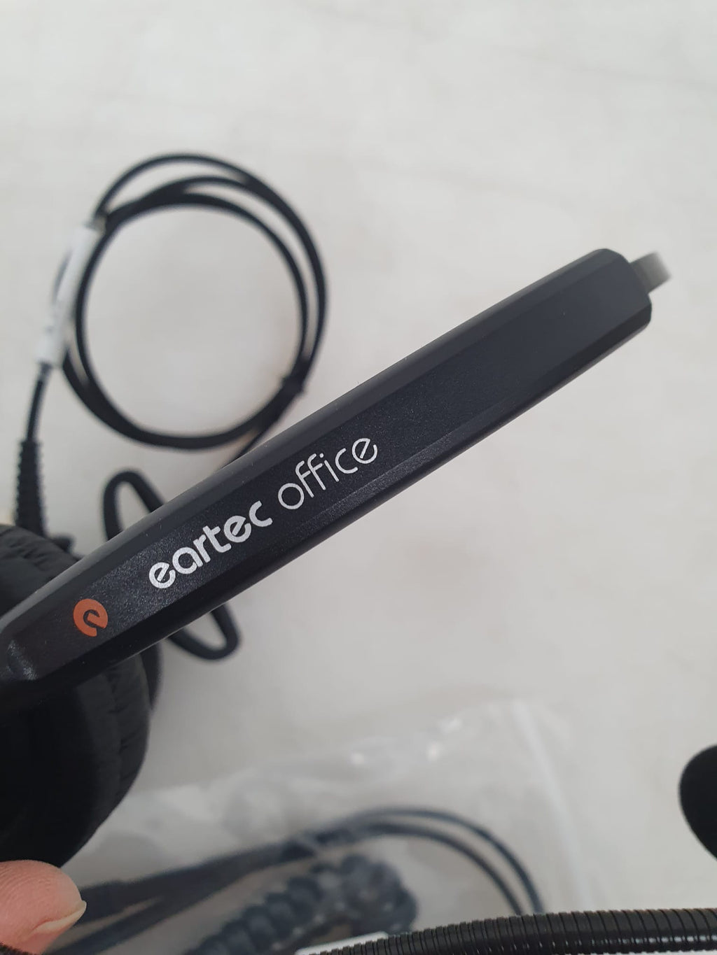 Eartec Office 308 cuffia mono orecchio con microfono