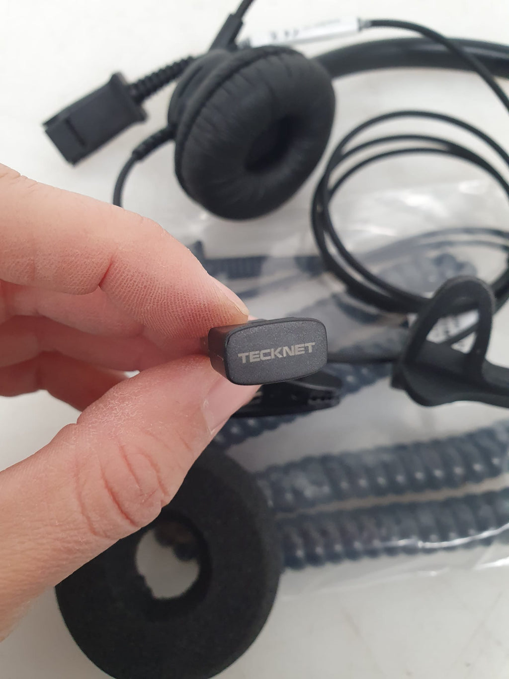 Eartec Office 308 cuffia mono orecchio con microfono