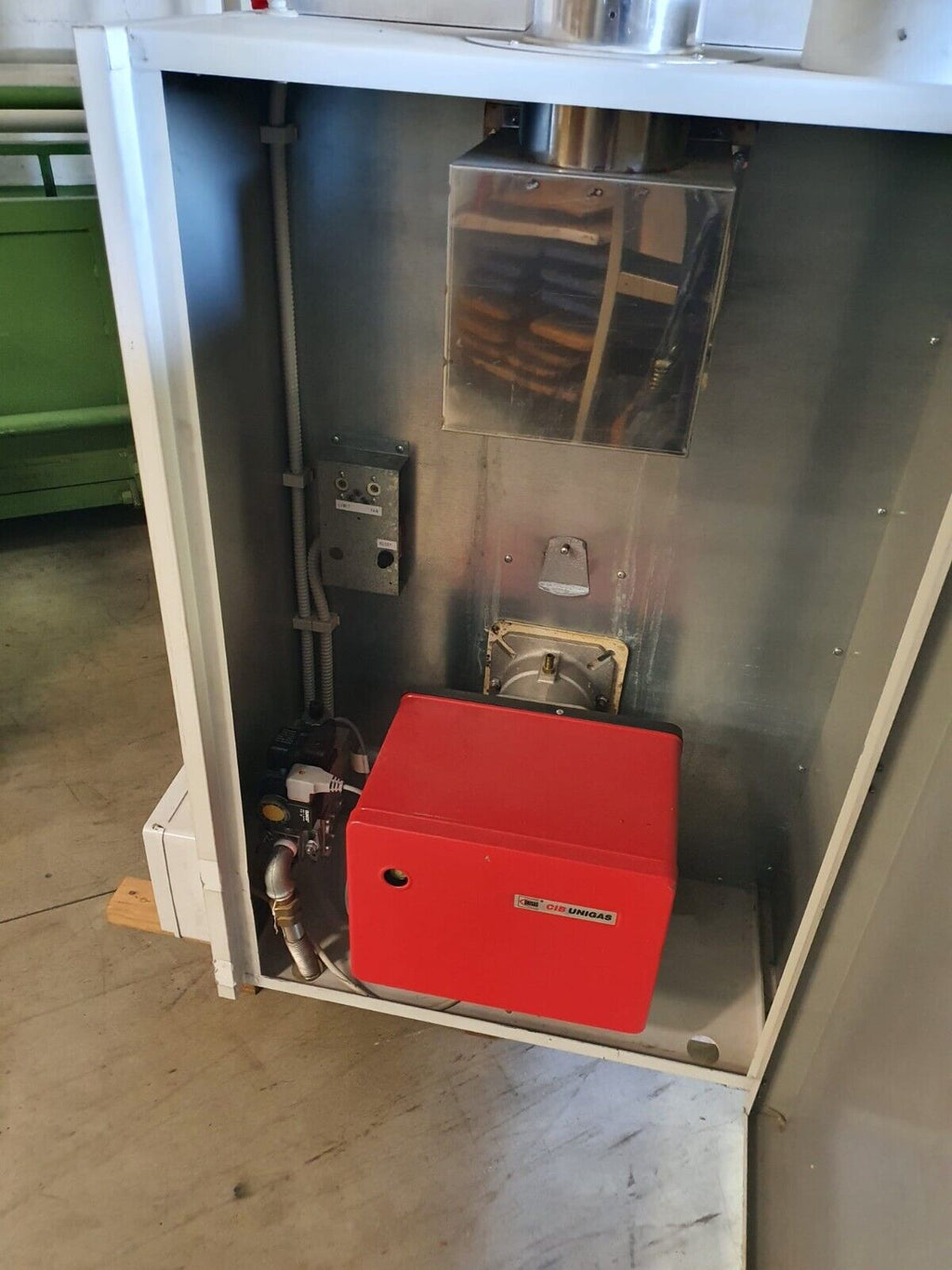 Generatore aria calda per capannoni usato BPS Tecnologie