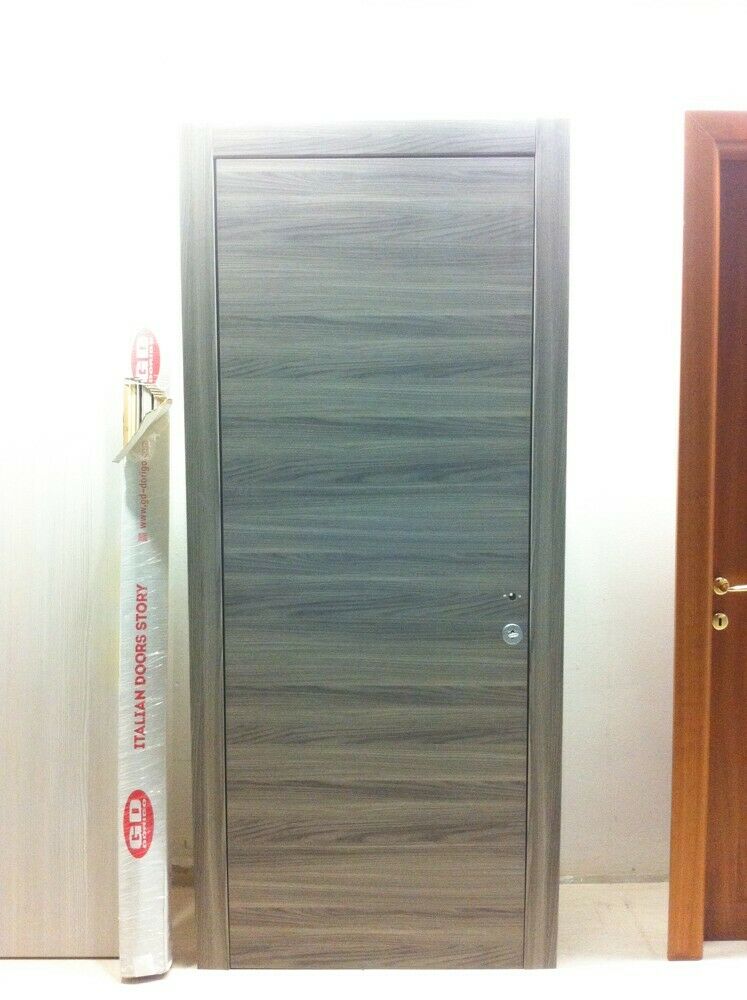 Porta da interno ROVERE GRIGIO S/maniglia