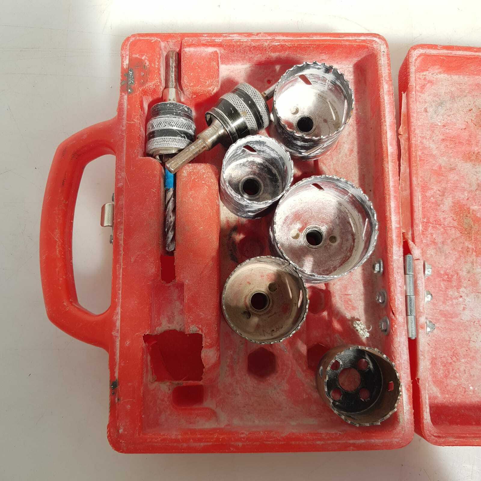 Valigetta Hilti 5 frese a tazza Bi-Metal HSS + 2 power change