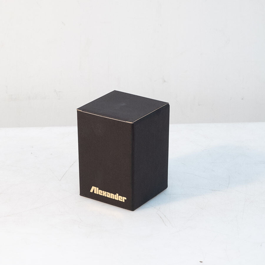 Set forchettine per cioccolatiera con base in legno Alexander