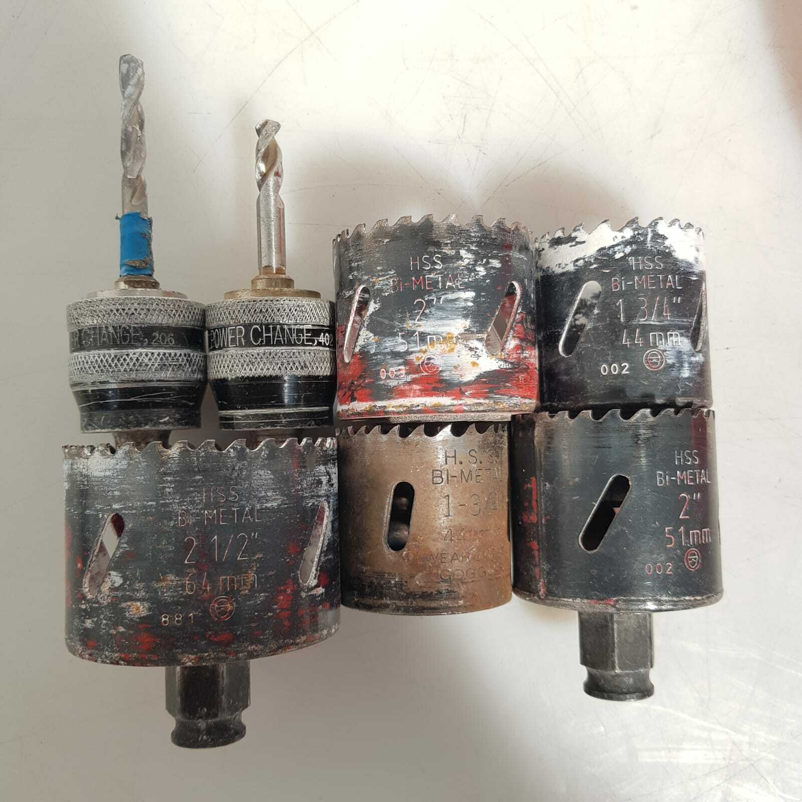 Valigetta Hilti 5 frese a tazza Bi-Metal HSS + 2 power change