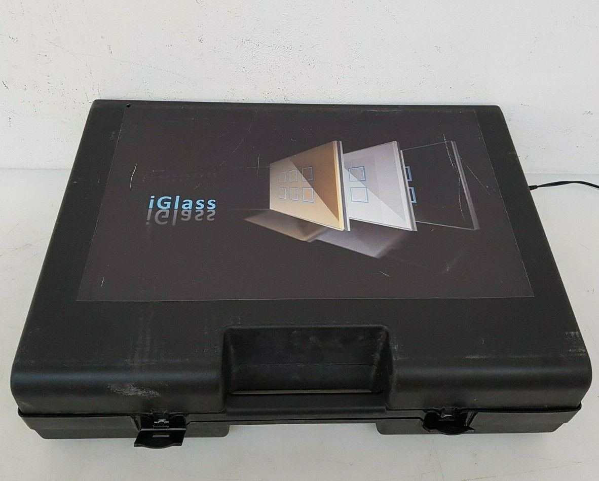 Valigetta 6 campioni iGlass Duemmegi tecnologia touch