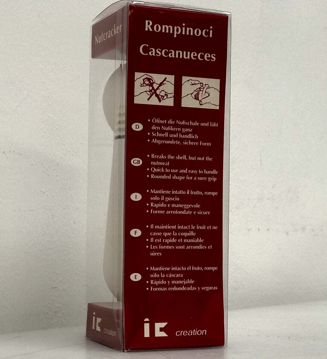 Rompi noci ROMPI Munini IC Creation bianco conf. 12 pz
