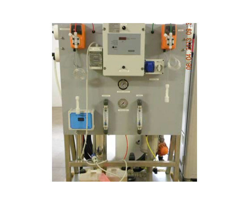 Potabilizzatore ad osmosi inversa RO 800/4040/4 800L/h con armadio