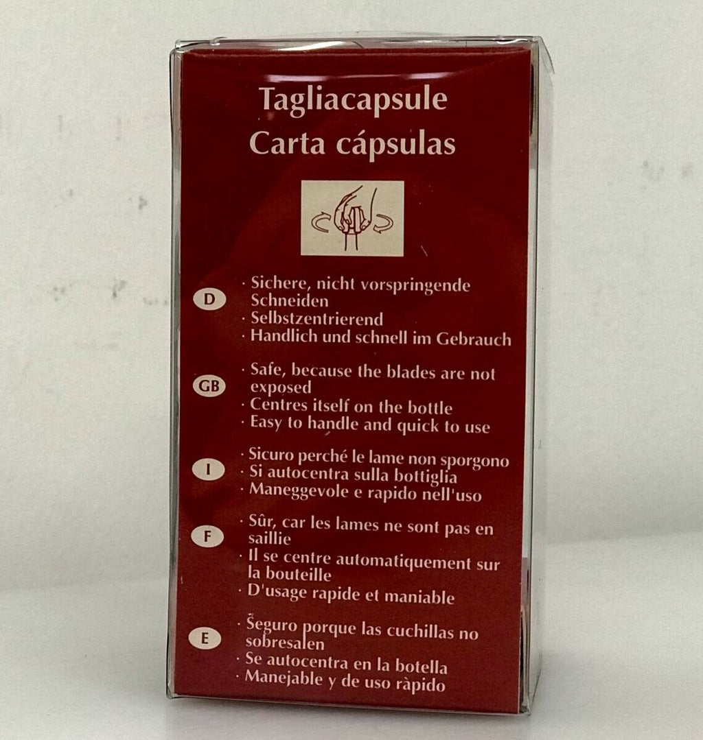 Tagliacapsule vino Arco Munini IC Creation bianco conf. da 12 pz